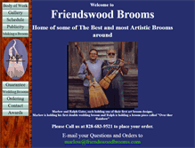 Tablet Screenshot of friendswoodbrooms.com